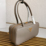 Prada Medium Leather Top-handle Bag 1BB126